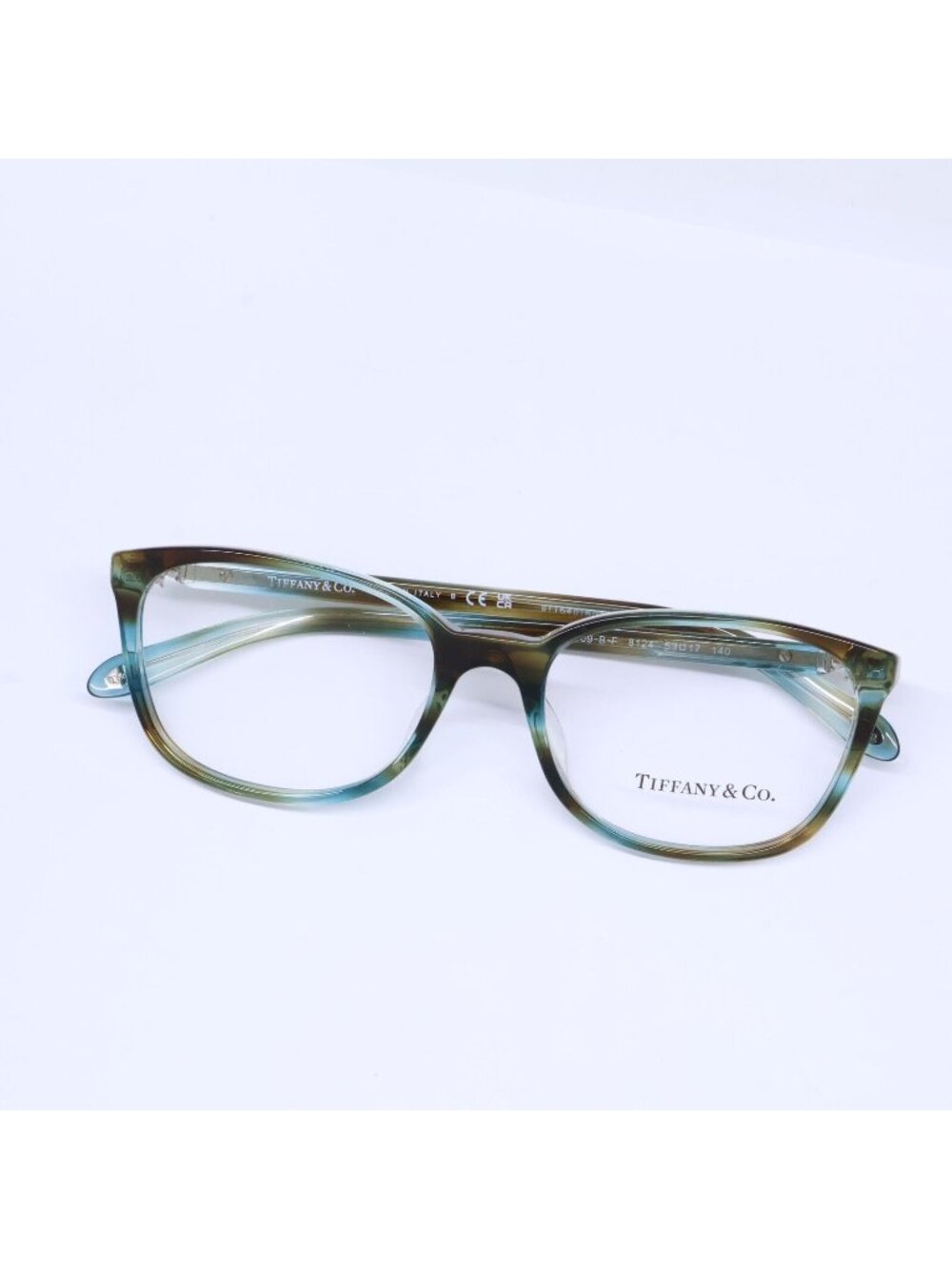 Tiffany & Co Demo Lens Wellington Shape Eyewear